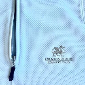 Dragon Ridge Country Club, Men’s 1/4 Zip Fennec Vest, Medium